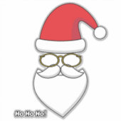 Sticker Ho Ho Ho Santa Claus (Devant)