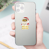 Sticker HO HO HYPE – Santa Gold (Téléphone)