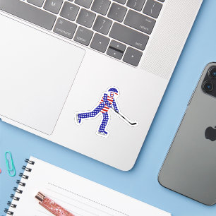 Sticker Hockey sur glace USA