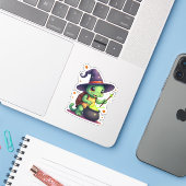 Sticker Hocus Shellcus Turtle (Ordinateur portable avec iPhone)