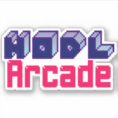 Sticker HODL Arcade (Devant)