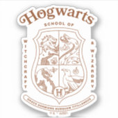 Sticker HOGWARTS™ School of Witchcraft and Wizardry Crest (Devant)