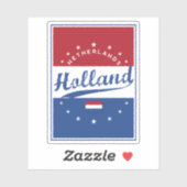 Sticker Hollande (Feuille)