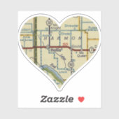 Sticker Hollis Oklahoma (Feuille)