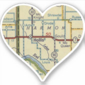 Sticker Hollis Oklahoma (Devant)