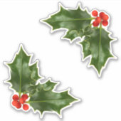 Sticker Holly Corners (Devant)