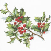 Sticker HollyBerries 002 (Devant)