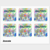 Sticker Hollywood Deep Dream (Feuille)