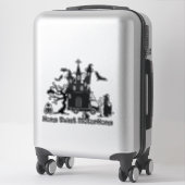 Sticker Home Sweet MotorHome (Sur valise)