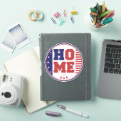 STICKER HOME USA (Couverture iPad)