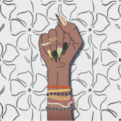 Sticker Hommage au Mois de l'histoire des Noirs : Diaspora (Devant)