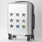 Sticker Hommes de Fer (Sur valise)
