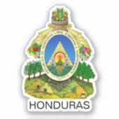 Sticker Honduras (Recto)