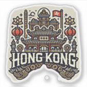 Sticker Hong Kong (Devant)