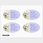 Sticker Honing Bijen Morning Glory Bloemen Imker (Vel)