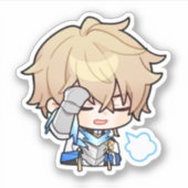 Sticker Honkai Star Rail Chibi Gepard (Devant)