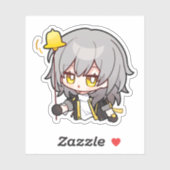 Sticker Honkai Star Rail Chibi Stelle (Feuille)