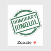 Sticker "Honorary Jonquil", (Feuille)