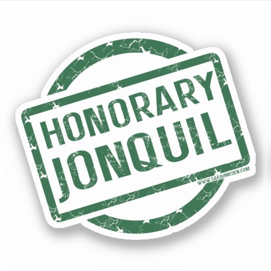 Sticker "Honorary Jonquil", (Devant)