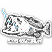 STICKER HOOKÉ POUR LA VIE (Devant)