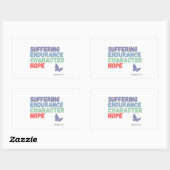 Sticker Hope de personnage endurcissant (Feuille)