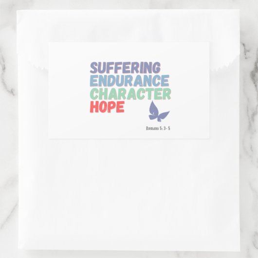 Sticker Hope de personnage endurcissant (Sac)