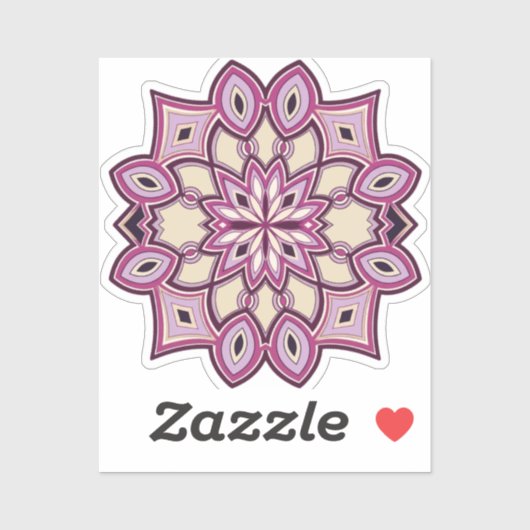 Sticker Horizon Rose (Feuille)