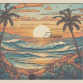 Sticker Horizon Tropical (Devant)