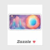 Sticker Horizons célestes (Feuille)