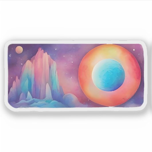 Sticker Horizons célestes (Devant)