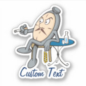 Sticker Horloge détendue (Devant)