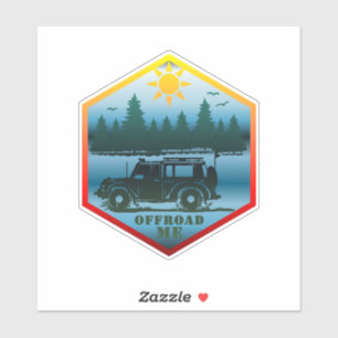 STICKER HORS ROUTE MOI