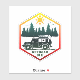 Sticker HORS ROUTE MOI Wilderness