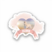 Sticker Horse fête d'anniversaire (Recto)