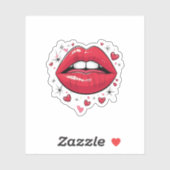 Sticker Hot Lips  (Feuille)