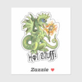 Sticker Hot Stuff Lil Dragon (Feuille)