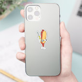 Sticker Hotdog en mécanique avec outil (Téléphone)
