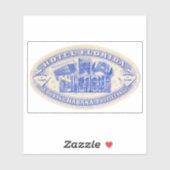 Sticker Hotel Florida Cuba Havana (Feuille)