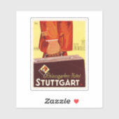 Sticker Hotel Schlossgarten Stuttgard Allemagne (Feuille)