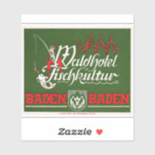 Sticker Hôtel Wald Allemagne (Feuille)