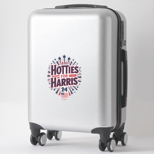 Sticker Hotties for Harris (Sur valise)
