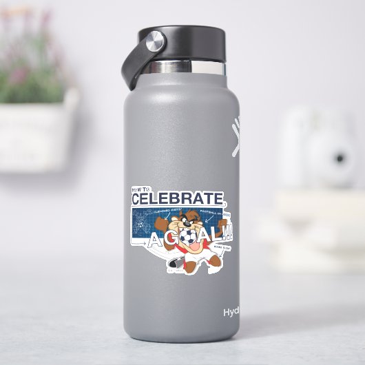 Sticker How to Celebrate a Goal With TAZ™ (HydroFlask)