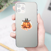 Sticker Howdy Fall - Vibes d'automne rustiques (Téléphone)