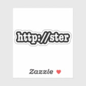 Sticker http://ster / code html (Feuille)