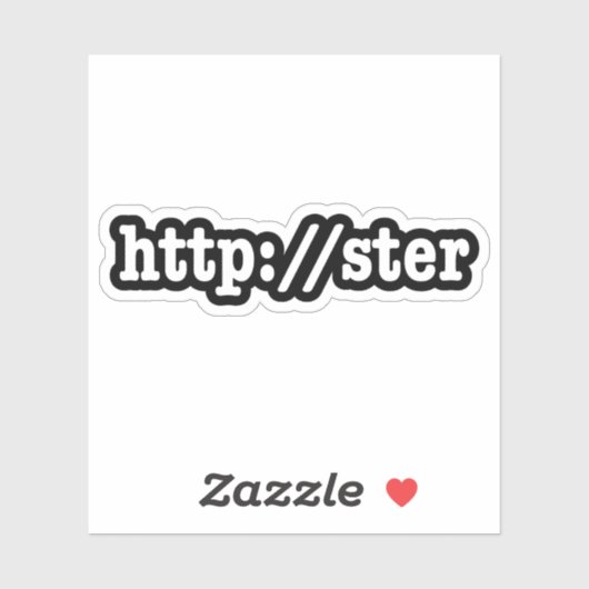 Sticker http://ster / code html (Feuille)