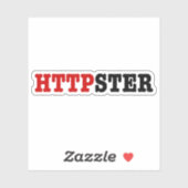 STICKER HTTPSTER (Feuille)