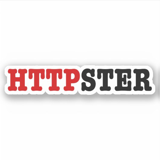 STICKER HTTPSTER (Devant)