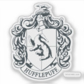 Sticker Hufflepuff Crest (Devant)
