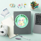 Sticker Hugging Egg (Couverture iPad)