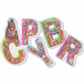 STICKER "HUH" CAPYBARA (Devant)